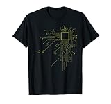 CPU Technik Nerd Computerchip Informatiker Programmierer T-S