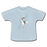 Spreadshirt Bibi Und Tina Auf Die Pferde Fertig Los Baby T-Shirt, 12-18 Monate, Hellb