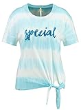 KEY LARGO Damen Special Round T-Shirt, Cyan Blue (1234), M