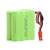 josiedf 9.6v 800Mah AAA NI-Mh Batterien, Akku Pack Gruppe Mit JST-2P Anschluss für Schnurloses T