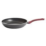 Weight Watchers 64505.01 Livingson Non-Stick Aluminum Skillet, 12', Charcoal with Red H