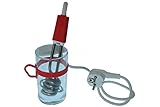 Kleiner Reisetauchsieder 350W mit Glas und Tasche aus Edelstahl - T