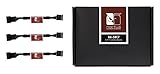 Noctua NA-SRC7, 4-Pin Low-Noise-Adapterkabel (Schwarz)