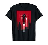 Marvel Iron Man in Flight Deco Art Style Graphic T-S