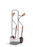 Fetra Transportgeräte mclspcsp7 Sackkarre Standard mit Griff A3, 590 mm breite x 1300 mm Hö