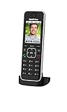 AVM FRITZ!Fon C6 Black DECT-Komforttelefon (hochwertiges Farbdisplay, HD-Telefonie, Internet-/Komfortdienste, Steuerung Fritz!Box-Funktionen) schwarz, deutschsprachige V