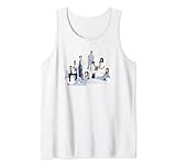 Grey's Anatomy Gruppenaufnahme mit Sofas Tank Top