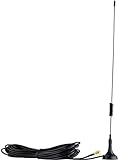 RaspberryMatic 868 MHz 7dBi Magnetfuß Antenne mit 5m Kabel extern SMA kompatibel mit CCU CCU2 CCU3 Charly Raspberry Pi CUL USB CC1101 FIBARO GSM ELV Bausatz pivCCU Homematic & 15cm Pig