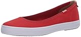 Keds Damen Bryn Seasonal Solids Ballerinas, rot, 38 EU