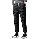 Fannyfuny Skihose Herren Outdoorhose Snowboardhose Lange Regular Fit Thermohose Tactical Hose Cargo Freizeithose Winterhose Thermo Sporthose Jogginghose M