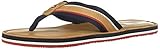 Tommy Hilfiger Herren Floyd 51D Flipflop, Natürlicher Cognac, 42 EU