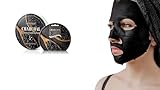 RK RAKAO Premium Black Mask - Gesichtsmasken Beauty - Anti Pickel Maske - Gesichtsmaske Aktivkohle - Beauty Masken - Mitesser Maske - Aktivkohle Maske - Blackhead Maske - Mitesserentferner Mask