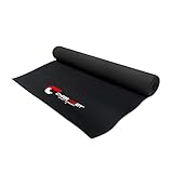 Christopeit Sport Bodenschutzmatte Größe L - Multifunktionsmatte für Crosstrainer und Laufbänder - 160 x 84 x 0,3
