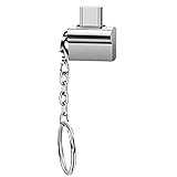 YWSZJ USB Typ C OTG Adapter, Typ C zu USB Konverter für USB C PD Ladegerät, Maus Tastatur Flash Disk tragbarer Schlüsselbund OTG Stecker (Color : C)