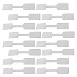 Cabilock 200 Stück Selbstklebende Preisschildetiketten Leere Schmuckaufkleber Preisschilder Halskette Ring Schmucketiketten für Schmuckkarten Karten Ringaufkleber Tags Form U