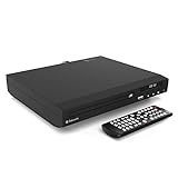 Oakcastle Vision Multi-Region DVD-Player für TV oder Smart TV, Region-Free 1/2/3/4/5/6, HDMI- & RCA-Anschlüsse, USB-Eingang, Kompatibel mit TV/Projektor/M