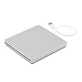 FanCheng Externes CD-Laufwerk, DVD-Laufwerk-Brenner, Superdrive für Laptop, Desktop-PC, Windows und MacBook Pro, bequem zum Abspielen von Musik