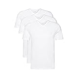BOSS Hugo 3er Pack V Neck V Ausschnitt XL 3 x weiss T Shirts Farbe 100 Vorteilspack