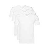 Hugo Boss 3er Pack V Neck V Ausschnitt S 3 x weiss T Shirts Farbe 100 Vorteilspack