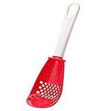 GOUWUCHE MultifunktionslöFfel, Hochwertiger UniversallöFfel KochlöFfel Stir Fry Schaufel Mahlen Ingwer Knoblauch LöFfel Mixer Kartoffelbrei LöFfel Multifunktions FüR Picknick Im Freien Reise-Gadg