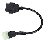 Dioche OBD2-Kabel, 6-polig, OBD2-Kabelbaum für Kawasaki Z900/Z900Rs/Zx10R/Zx14R/H2