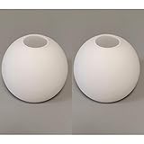 2er Set Loxy Lampenschirm E14 2er Set,Glas, Ersatzglas, Schirm, Ersatzschirm, Lampenglas für Pendellampe, Tischlampe, Fluter, Leuchte (2er Loxy)