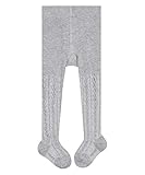 FALKE Unisex Baby Cable B TI Strumpfhose, Grau (Stormy Grey 3822), 74-80