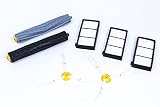 Hochwertiges Filterset Bürstenset Wartungsset Wartungskit Reinigungskit für iRobot Roomba 805 860 861 865 866 870 871 875 876 880 885 889 890 895 900 960 971 976 980 981