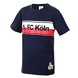 1. FC Köln Herren T-Shirt - Hugotsstr - Shirt div. Größen - Plus Lesezeichen I Love Köln Größe XL