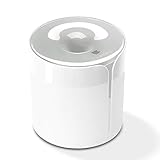 Klorollenhalter Runde der Wand befestigter Toilettenpapierhalter Kreatives Papiertuch-Halter Papierhalter Toilettenpapierhalter for Badezimmer-Tissue Box WC-Rollenhalter (Color : White)