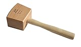 GM Schreinerklüpfel 10,5 cm Gr.1, Klüpfel Holzhammer aus Rotbuchenholz GM - Q