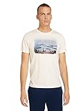 TOM TAILOR Herren 1029208 Basic Print T-Shirt, 28130-Soft Buttercream, S