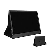 13,3 Zoll Tragbarer Monitor 1920×1080P FHD USB C Gaming Monitor 13,3'' IPS Augenpflege Bildschirm Computerdisplay, Mono Stereo Lautsprecher/ 178° Winkel/250cd/㎡ Helligkeit für PS4, für Xbox