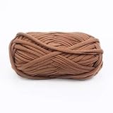 XINSHENG Store 100 g Reine Baumwolle T-Shirt Garn for gehäkelte Decke, Teppich, Handtasche Tuch (Farbe : S)
