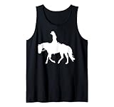 Westernreiten Westernreiterin Reiten Pferd Reiterin Sport Tank Top