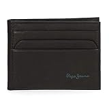 Pepe Jeans Fair Inhaber einer Kreditkarte Schwarz 9,5x7,5 cms L