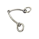 YSJJVDS Pferdebedarf Pferde-Ring-Ring von Ringpferd (Color : 11.5cm 2.5cm Ring)