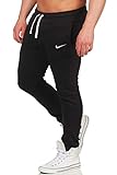 Nike Herren FLC TM CLUB19 Sport Trousers, schwarz, L