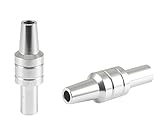 Amy Aluminium Schlauchadapter - silb