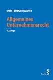 Allgemeines Unternehmensrecht und Wertpap
