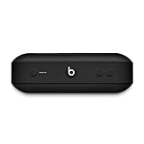 Beats Pill+ mobiler kabelloser Bluetooth Lautsprecher – Stereo Bluetooth, 12 Stunden Wiedergabe, Mikrofon für Telefonanrufe – Schw