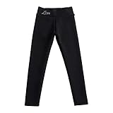 Strass Dekor Fleece Gefütterte Leggings Damen Cashmere Velvet High Waist Schwarz Thermo Leggings Damen T