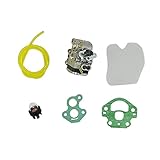 JPEEFER Harley Davidson Parts Luftfilter-Birne-Brennstoff-Tube-Kit for McCulloch CS380 CS340 CS 340 380 Ersatzteile Kawasaki Bayou 220 Vergaser (Farbe : Photo Color)
