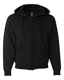 Fruit of the Loom Classic Hooded Sweatjacke - Farbe: Black - Größe: XL