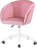 Lordosenstütze Umliegende Bürostuhl Executive Office Chair Adjustable 360 ​​° drehbarer Arbeitsstuhl Multifunktionale Computer Stuhl (pink)