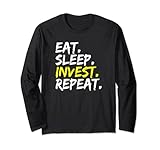 Immobilien Investor Cashflow Eat Sleep Invest Repeat Spruch Lang