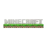 Paladone Minecraft Logo Licht - Batterie- oder USB-betrieben - 2 Lichtmodi - Offiziell lizenzierte W