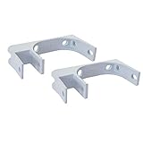 Mendler 2X Deckenhalterung für Markise HWC-E31 E49, Wandhalterung Deckenmontage Adap