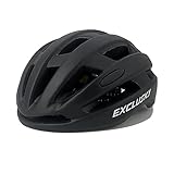 Zeroall Fahrradhelme Helm Leicht Erwachsene Einstellbare Größe 56-61cm Radhelm für Damen Herren MTB Helm Fahrradhelme für Fahrrad E-Bike Scooter(Matt Schwarz)