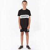 JUVENTUS Morefootballs - Offizielles Turin Heimspiel Trikot Set für Kinder - 2020/2021-152 - Vollständiges FC Tenue mit Trikot und kurzer Hose - Fussball Shirt und S